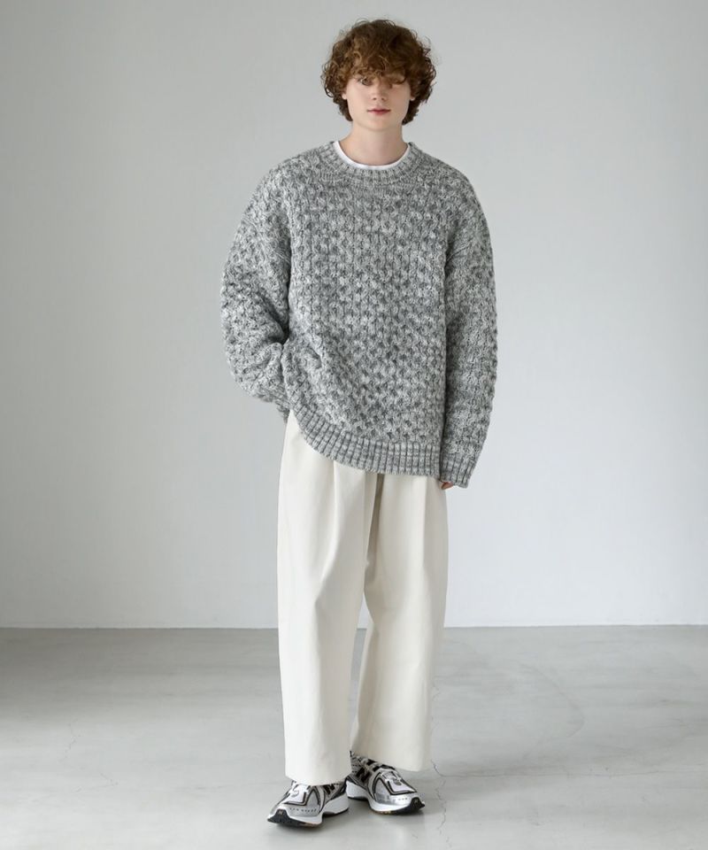 Wool Honeycomb Mix Knit | EPIC