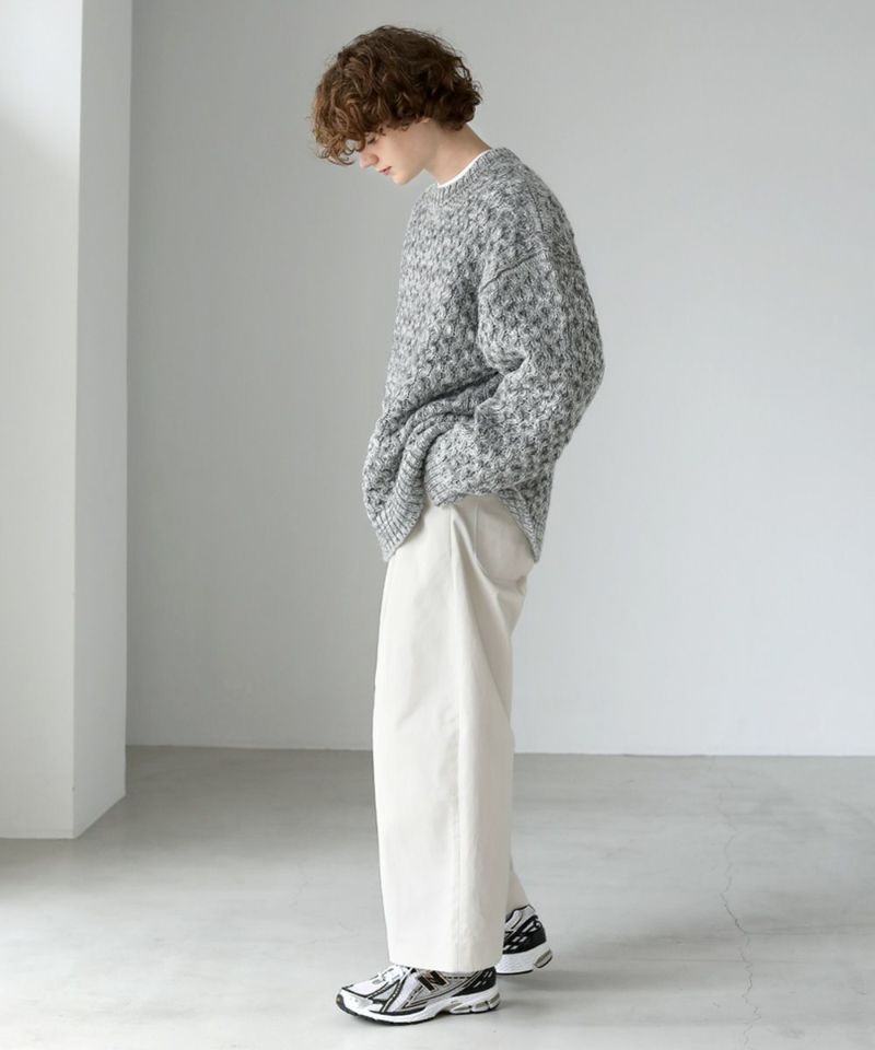 Wool Honeycomb Mix Knit | EPIC