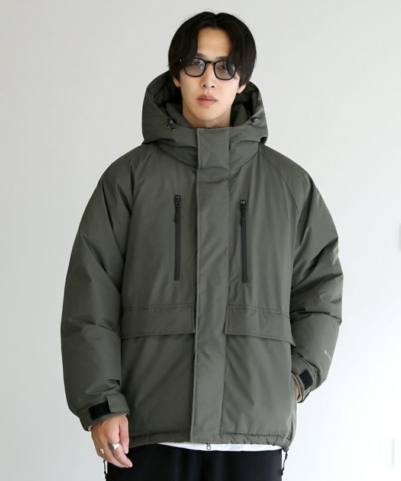 WINDSTOPPER PRODUCTS BY GORE-TEX LABS Side Zip Hooded Tech Down Jacket  【+phenix】